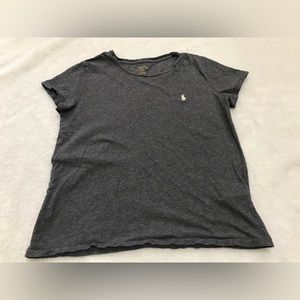 POLO Gray Crop Top size Medium